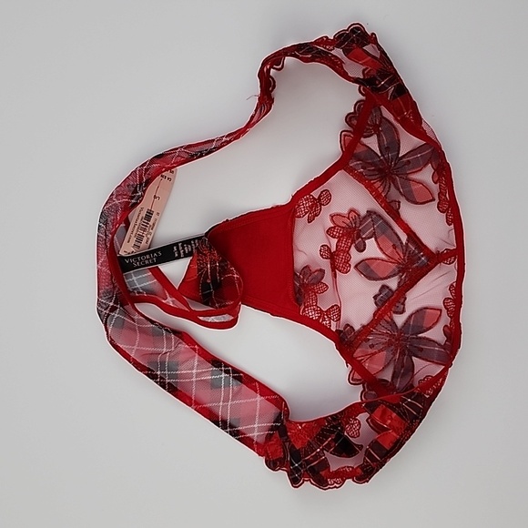 Victoria's Secret 2 Prs Red Very Sexy + Incredible Thong String Panties Sz Large - Picture 7 of 16